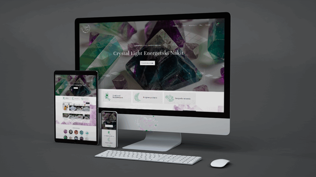 Izrada web stranica Crystal Light
