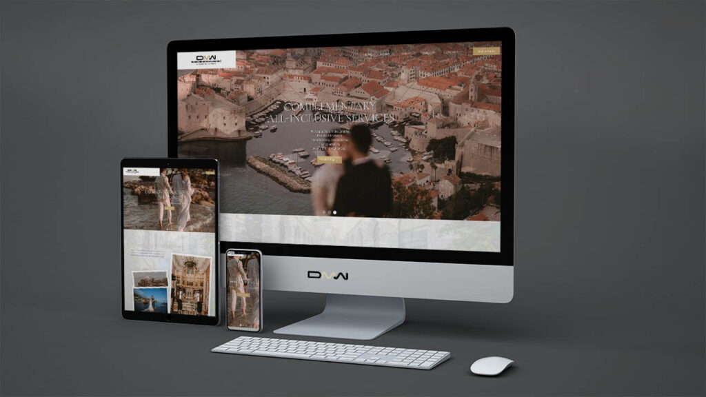 Izrada web stranica DubrovnikMomentsWeddings