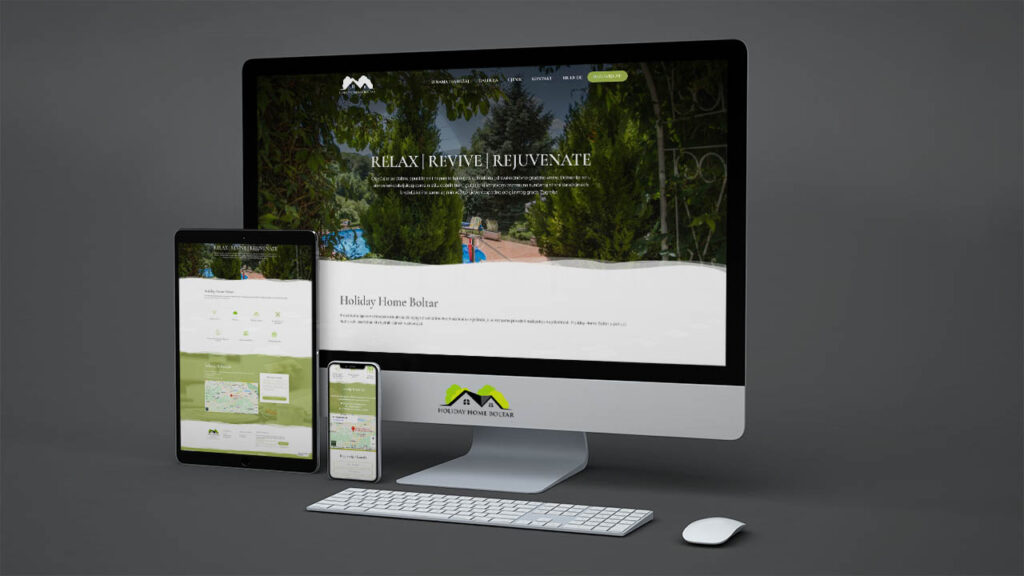 Izrada web stranica HolidayHomeBoltar