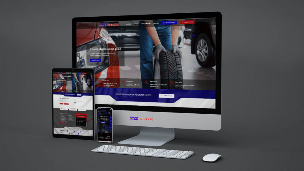 Izrada web stranica MMautoservis