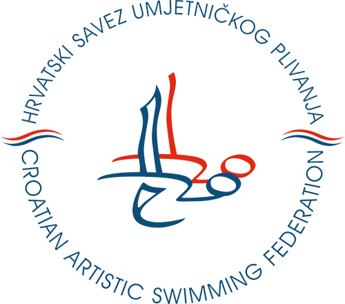 hrvatski savez umjetnickog plivanja logo