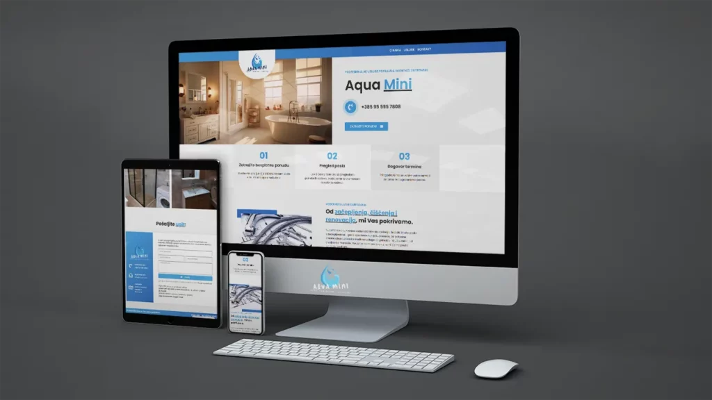 izrada web stranica aquamini