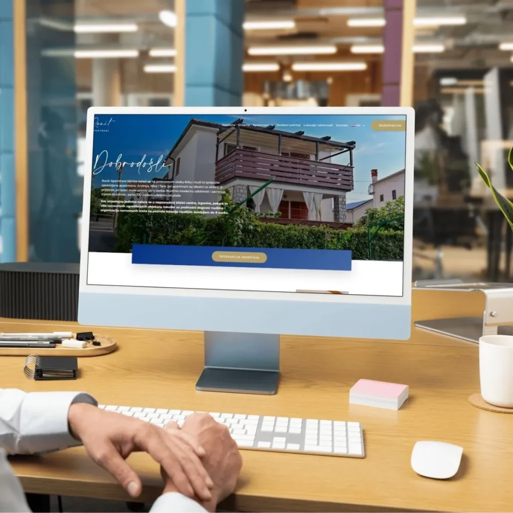 runit apartmani izrada web stranice