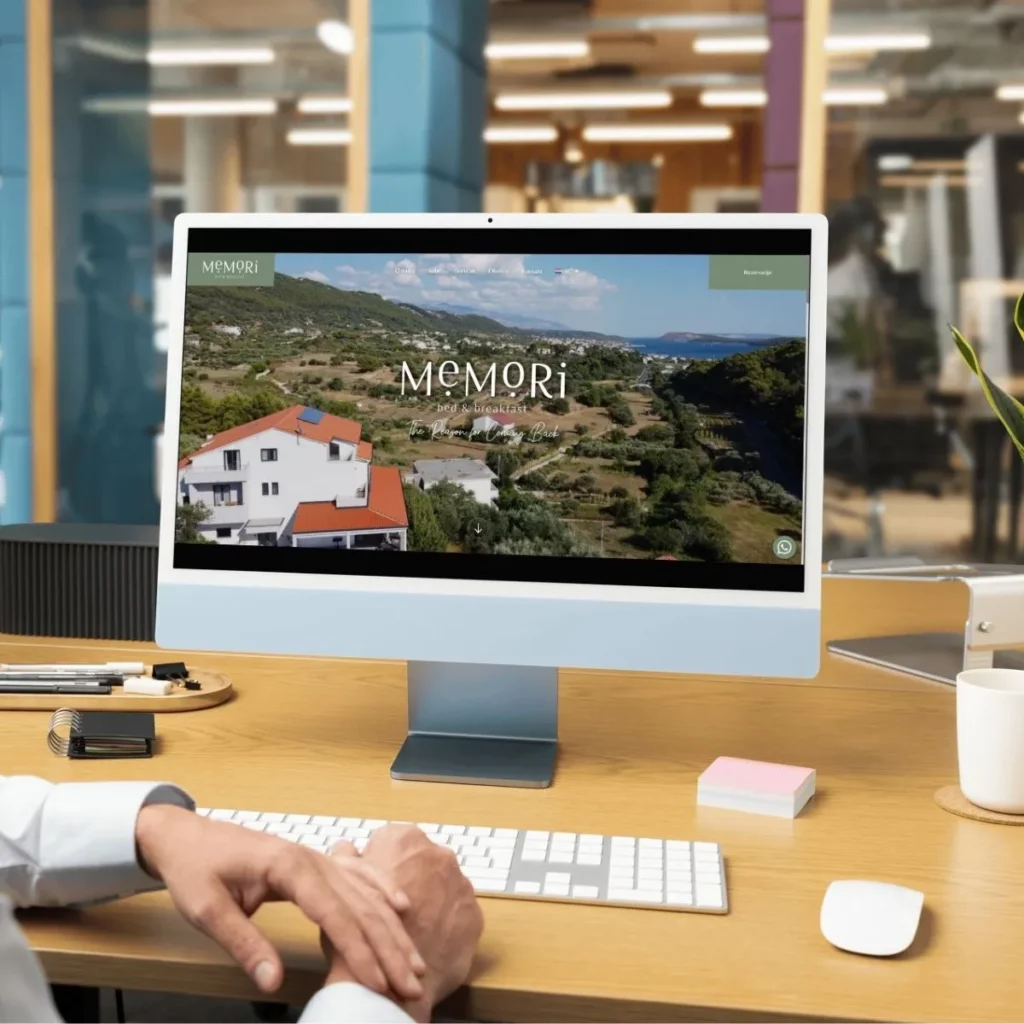 memori rab apartmani izrada web stranice